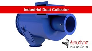 Industrial Dust Collector Animation [upl. by Drofyar]