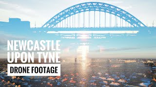 Newcastle upon tyne Aerial view HD Drone Footage [upl. by Fleda]