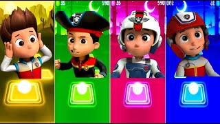 Paw Patrol 🤩 Team Ryder🏃 Ryder 🆚 Ryder 🆚 Ryder 🆚 Ryder 🎶Tiles Hop EDM Rush [upl. by Dloniger427]