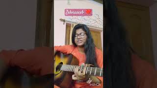 Zehnaseeb cover Full video on my channel please check out❤️🥰 shortsvideo zehnaseeb [upl. by Annice]