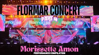 Morissette Amon at Flormar Concert 2023  Performance Compilations PART 4  10312023 [upl. by Damiano]