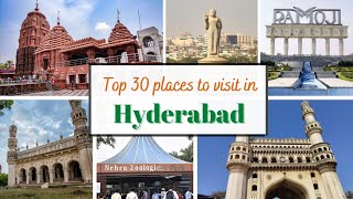 Hyderabad Tourist Places  Best places to visit in Hyderabad  top 10 places to visit in Hyderabad [upl. by Nimrak]