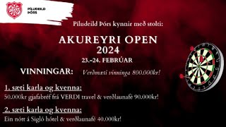 Akureyri OPEN 2024  ÚRSLITAKVÖLD [upl. by Dnalrag]