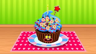 Kiddopia Junior Chefs Cafe Unlock Everything CupCake Part 25 [upl. by Nniroc]