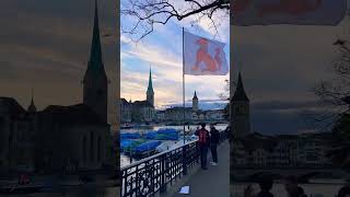 Swiss Beauty Zürich 🇨🇭 shorts zurich beautiful swiss shortvideo travel [upl. by Nessej121]