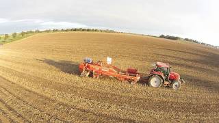 Reekie potato harvester in Northumberland [upl. by Vitek]