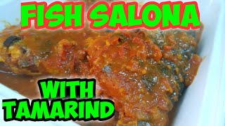 How to Cook Fish Salona with TamarindArabic Recipe [upl. by Thilde]