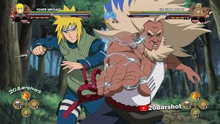 MINATO NAMIKAZE VS THE THIRD RAIKAGE EPIC FULL BATTLE  Naruto Shippuden Ultimate Ninja Storm 4 [upl. by Steiner112]