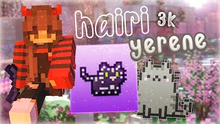 Hairi 3k pack Yerene Texture Pack II 189 bedwars [upl. by Rasecoiluj]