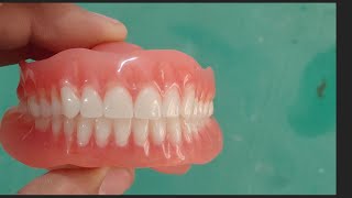 denture with root carving [upl. by Sidoma]