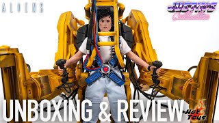 Hot Toys Aliens Power Loader amp Ripley Unboxing amp Review [upl. by Irahs390]