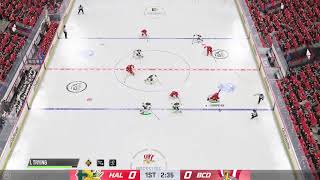 Nhl 24 lgchl mooseheads [upl. by Ardnassac]