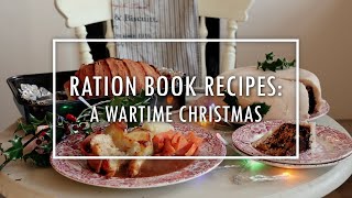 Ration Book Recipes 3 A Wartime Christmas [upl. by Alodie]