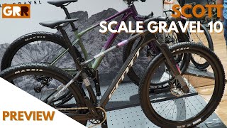 Scott Scale Gravel 10  Preview  El primer precio en carbono del nuevo modelo de gravel [upl. by Yreme]