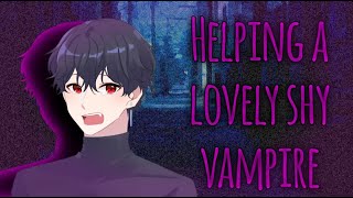 ASMR Helping a lovely shy vampire Vampire Feeding M4A [upl. by Enirhtak]