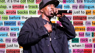 Rakim  RAKIM  Rhymes Highlighted [upl. by Saisoj]