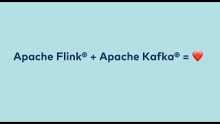 Intro Pairing Apache Kafka with Apache Flink [upl. by Needan455]