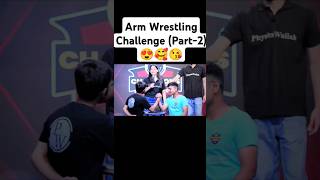 Check pinned comment for Part1 Ritik sir 😍🥰Arm Wrestling Challenge💪 Part2 shorts ytshorts [upl. by Bresee]