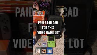 Video Game Lot 16 videogames nintendo switch wii gameboy pokémon marketplace haul 2024 [upl. by Ramaj]