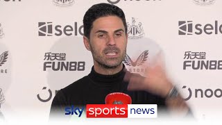 quotIts an absolute disgracequot  Mikel Arteta fumes at result after Newcastle goal stands [upl. by Bishop223]