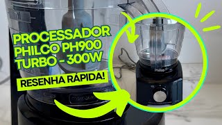 RESENHA PROCESSADOR PHILCO PH900 TURBO 300W  SERÁ QUE VALE A PENA [upl. by Mariandi]