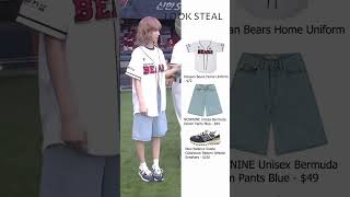 aespa Winters baseball outfit kpop aespa aespawinter kpopfashion kpopclothing kpopoutfit [upl. by Asena366]