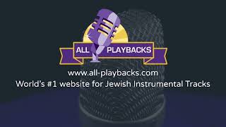 Shavua Tov YoterREMIX VERSION Moti WeissInstrumental Trackproduced by wwwallplaybackscoil [upl. by Aihsenal]