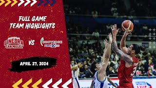 Brgy Ginebra San Miguel vs Converge FiberXers  April 27 2024  Full Game Highlights [upl. by Anigue]