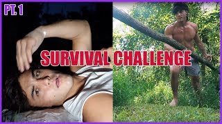 48 HOUR SURVIVAL CHALLENGE PART 1 [upl. by Nymsaj]