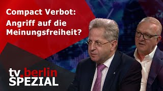 tvberlin Spezial  Compact Verbot Angriff auf die Meinungsfreiheit [upl. by Ayvid891]