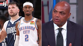 Inside the NBA reacts to Mavericks vs Thunder Game 1 Highlights [upl. by Kerr]