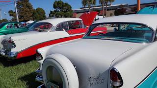 Classic car show California Grand Daddy DriveIn car show 2024 Grand National Roadster show Pomona [upl. by Yeznil]