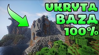 MINECRAFT JAK ZBUDOWAĆ UKRYTĄ BAZĘ W GÓRACH 07 [upl. by Felicidad]