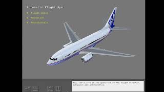 18 Boeing 737NG  Automatic Flight System Introduction [upl. by Sonni]