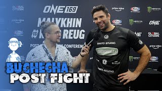 Buchecha interested in Reug Reug rematch  ONE 169 post fight [upl. by Denton]