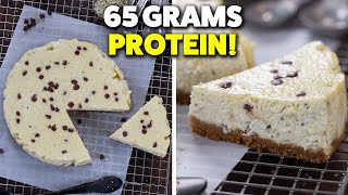 Protein Cheesecake without Protein Powder  Healthy Low Carb Dessert [upl. by Spillihp]