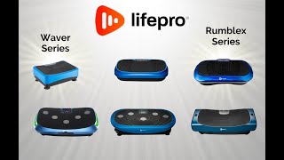 Vibration Plate Review of Lifepros Waver and Rumblex Series [upl. by Ilellan]