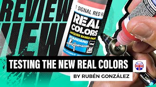 REVIEW  TESTING NEW REAL COLORS  BY RUBÉN GONZÁLEZ [upl. by Natsirt]