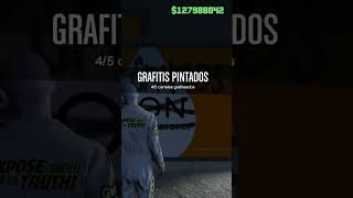 101124 carteles Naufragio gtaonline 100000 100K gta gtav graffitis GTA [upl. by Alexei257]