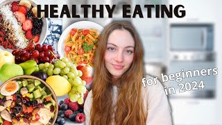 Healthy eating for beginners how to eat healthy in 2024 Best tips from a nutritionist  Edukale [upl. by Ahsiem]