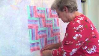 How To Miniature Rail Fence Quilt Pattern [upl. by Otsuj840]