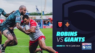 Highlights  Hull KR v Huddersfield Giants  2024 Betfred Super League Round 14 [upl. by Cerys895]