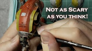 Armiger Warglaive Painting Tutorial warhammer40k imperialknights [upl. by Clifton]