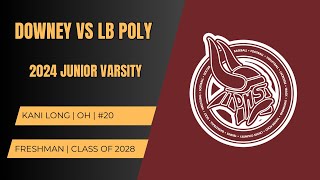 Downey vs Long Beach Poly JUNIOR VARSITY 2024 [upl. by Cris]