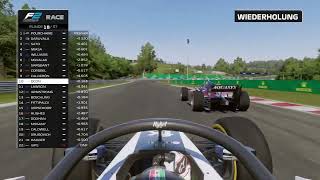 Driver of the Day of the 2022 F2 Hungary feature race BVB Ocon [upl. by Ahsekel]