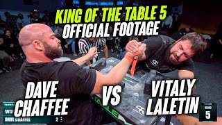 King of the Table 5 Official Footage  Vitaly Laletin vs Dave Chaffee  Denis Cyplenkov Comeback [upl. by Oletta]