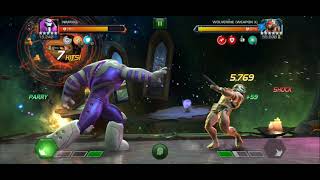 MCOC Nimrod Destroys Mutants Apocalypse Professor X and Weapon X  Marvel Contest of Champions [upl. by Abramo]