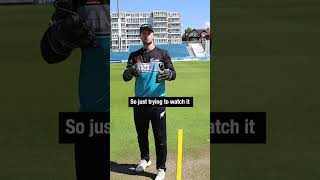 🧤Wicketkeeping Tips From A Pro cricketshorts [upl. by Akcimehs]