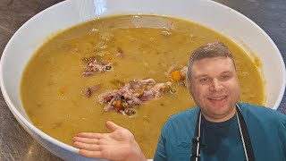 Making A Classic  Pea and Ham Soup [upl. by Rawde]