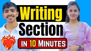 CLASS 10 ENGLISH WRITING SECTION IN 10 Minutes 😱💥 Watch Now for full marks ✅ [upl. by Ellenaej785]